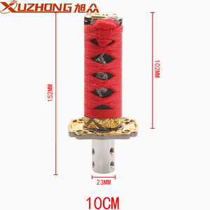 Xuzhong Samurai <b>Shift</b> <b>Knob</b> 15Cm Universal Car Gear <b>Shift</b> Head Ergonomic Design - Product Image 3