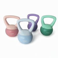 Kettlebell souple personnalisé avec logo, 2,5 kg, en néoprène, rempli de sable de fer, pour l'équilibre, pour femmes et débutants, facile à utiliser pour l'entraînement