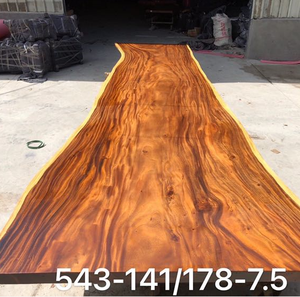 <span class=keywords><strong>Tavolo</strong></span> da Pranzo <span class=keywords><strong>in</strong></span> Legno Massello di Noce Sudamericano con Bordo Naturale, Disponibile <span class=keywords><strong>in</strong></span> Stock - Product Image 6