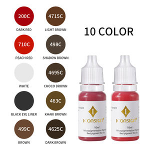 Tinta Natural para Tatuajes <span class=keywords><strong>de</strong></span> Suministro <span class=keywords><strong>de</strong></span> Fábrica para Labios Nude Pigmento para Microblading Maquillaje <span class=keywords><strong>Permanente</strong></span> <span class=keywords><strong>Pintura</strong></span> Cosmética 3D Tinta para Tatuaje <span class=keywords><strong>de</strong></span> <span class=keywords><strong>Cejas</strong></span> - Product Image 5