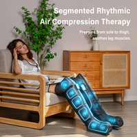 Masseur de jambes à compression d'air, enveloppant entièrement la jambe, du pied à la cuisse, machine de massage à brancher, pour usage domestique
