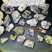 Prix de gros : Spécimen minéral de cristal de fluorite Yindu de Mongolie Intérieure, variété naturelle brute, pour collection