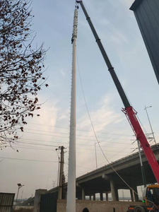 20 मीटर-50 मीटर दूरसंचार मोनोमोल टॉवर | सेलुलर, 4 जी/5 जी, वाई-फाई, वायरलेस सिग्नल मस्तूल | गैल्वेनाइज्ड स्टील संचार पोल - Product Image 6