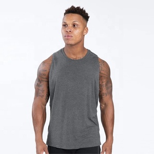 Débardeur de sport PIHA personnalisé en gros pour hommes 2026 – 100 % coton, respirant, séchage rapide, idéal pour l'entraînement en salle de sport et l'été - Product Image 4