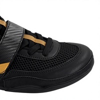 Chaussures de boxe personnalisées en gros avec logo, respirantes en maille, à lacets, pour adultes, entraînement de combat en salle de sport