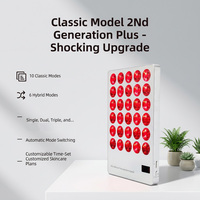 Lampe de thérapie LED rouge portative OEM/ODM d'usine, puissance élevée 30W, longueurs d'onde 460nm/590nm/610nm/630nm/660nm/940nm pour les mains