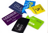 Weißer Tintenstrahl-Bedruckter Wasserfester RFID-PVC-NFC-Smartcard mit NTAG215-Chip für Geschäftshotels-Türschlösser