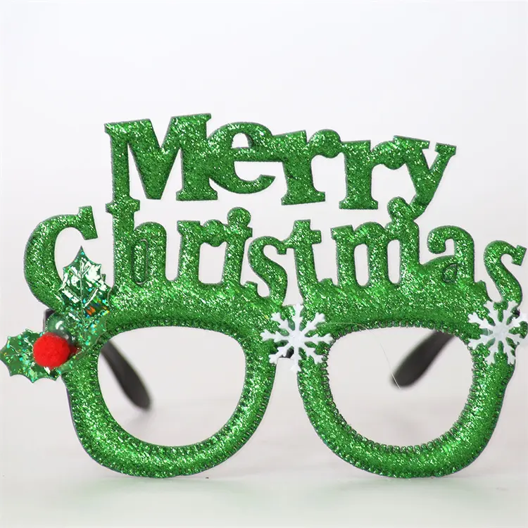 Hot Sale Kerst Ornamenten Volwassen Kinderspeelgoed Kerstdecoratie Creatieve Bril