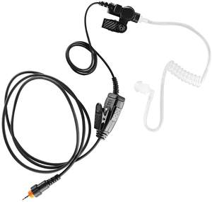 Auricolare di Sorveglianza con Tubo Acustico <span class=keywords><strong>FBI</strong></span> 1 Filo 2.5mm per Motorola CLP1010 CLP1040 CLP1060 CLP446 HKLN4455 - Product Image 1