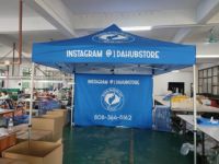 Tente pop-up personnalisée 10X10 10X20 M 3X3 pieds tentes à baldaquin tentes noires pour événements extérieurs avec logo tentes d'affichage de salon commercial Feamont