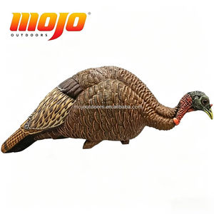 Señuelo de Caza MOJO Outdoors Feeder Breeder, Nuevo Diseño, Señuelo de Pavo y <span class=keywords><strong>Gallina</strong></span>, Ligero y Fácil de Instalar, para una Caza de Pavo Exitosa - Product Image 2