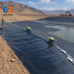 Membrane géotextile en HDPE respectueuse de l'environnement, utilisable pour les bassins à poissons, les piscines et les aménagements paysagers décoratifs. - Product Image 5