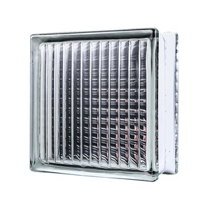 Trang trí thủy tinh gạch Tinh thể thủy tinh tường hiện đại phòng tập thể dục phân vùng đầy màu sắc nội thất kiến trúc khối thủy tinh tùy chỉnh trong suốt - Product Image 2
