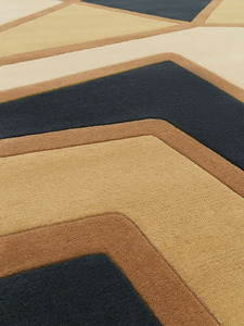 Tapis contemporains faits main en laine de Nouvelle-Zélande avec une finition élégante pour les intérieurs modernes de luxe - Product Image 3