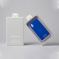 Boîtes à tiroirs blister en PVC avec logo personnalisable Emballage coulissant en carton blanc pour boîte de haut-parleurs de caméra de téléphone portable