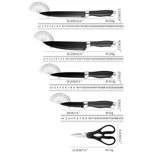 Ensemble de couteaux de cuisine jetables écologiques de 20 pièces avec ustensiles de cuisine en silicone - Product Image 6