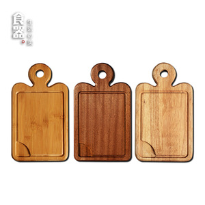 Planche à découper en bois de Sapele de qualité supérieure, couleur unie, pour hôtel, nourriture, café, thé, usage adulte NPB-001 - Product Image 5