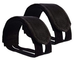 Sangle de pédale de vélo avec crochets et boucles, couvre-pieds de cyclisme, fixation, antidérapant, réglable, bandage de pédale de vélo - Product Image 1