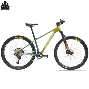 Vélo de montagne Hulor 27,5 pouces, freins à disque hydrauliques Shimano XT 12 vitesses, transmission carbone, fourche à suspension, unisexe adulte - Product Image 1