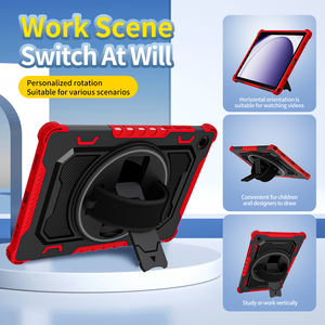 Custodia rigida in silicone per Samsung Galaxy Tab A9 <span class=keywords><strong>Plus</strong></span>, cover per <span class=keywords><strong>tablet</strong></span> da 11 pollici con cavalletto integrato per Tab A9 <span class=keywords><strong>Plus</strong></span> - Product Image 4