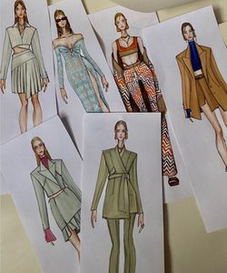 Tùy Chỉnh Sang Trọng Cao Cấp Cao Cấp Thời Trang Trang Phục Dịch Vụ Thiết Kế Mô Hình Thiết Kế Thương Hiệu Bộ Sưu Tập Thiết Kế Quần Áo Sản Xuất - Product Image 4