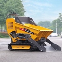 Mini-dumper chenillé multifonctionnel avec livraison gratuite, mini-dumper 800 kg 500 kg, mini-transporteur, camion benne pour la construction