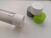 Capuchon décoratif en PVC multicolore de 56 mm pour col de bouteille, non destiné à la fermeture, couvercle décoratif de 56 mm