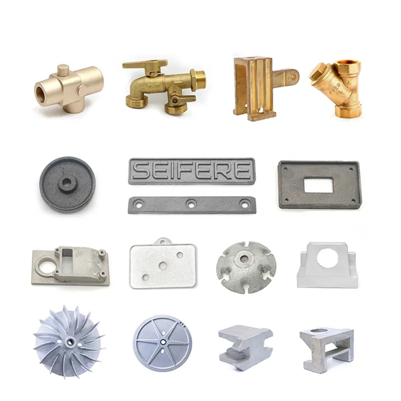 aluminium casting products custom brass/stainless steel/zinc alloy metal casting services ductil iron aluminum sand casting part