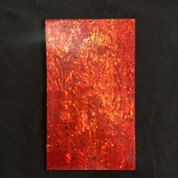 Plaques de placage en nacre rose en gros, peintes par pulvérisation, pour papier peint, incrustations de meubles et accessoires de guitare