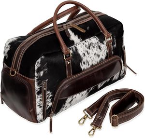 Classic Handmade Leather <b>Travel</b> <b>Bag</b> with Duffel Construction and Shoulder Strap for Gym Overnight Trips Business <b>Travel</b> Carry - Product Image 1