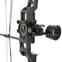 Accessoires de tir, arc à poulies de chasse, viseur à une seule broche pour exercices de tir à l'arc de compétition