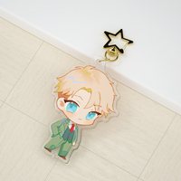 JinLei – porte-clés en acrylique personnalisés, breloques en acrylique transparent époxy anime, nouveaux porte-clés en vente