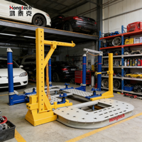 Banc de réparation de carrosserie automobile en acier au manganèse de haute qualité Hongtech HOT-M800, robuste, pour le façonnage des panneaux, la réparation de la carrosserie, la machine à châssis, le tirage du châssis