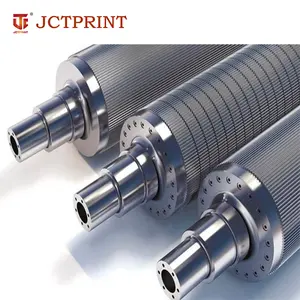 Hard Chrome Plating Corrugated Flute Roller Corrugating Roller For Corrugated Carton Making Machine