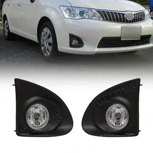 12V H11 Car Fog Lights Front Bumper Car Auto Driving Lamp Fog Lamp for Toyota AXIO 2013 2014 2015 With Wires Harness