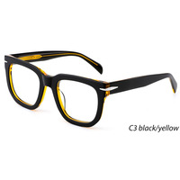 Kacamata Optik Wanita FEROCE China Fashion Trendy Acetate Pola Solid Desain Baru Model 1498