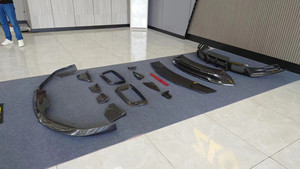 Pièces automobiles pour Porsche 911 992, kit carrosserie en fibre de carbone, kit carrosserie amélioré style Bras pour 911 992, diffuseur avant, spoiler - Product Image 2