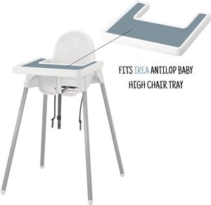 100% in Silicone per uso alimentare vassoio seggiolone per dita tovaglietta in Silicone tovagliette antiscivolo seggiolone per bambini - Product Image 2