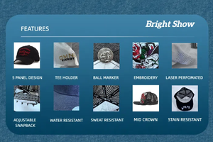 OEM ODM topi bisbol olahraga topi Snapback fungsional bersirkulasi topi Gorra Logo kustom Panel jala Dot buah Oxford untuk pria wanita - Product Image 5