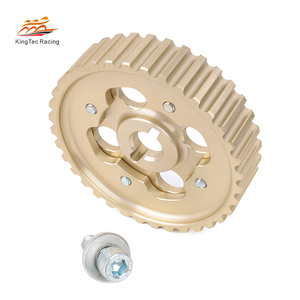 4A 4AGE เกียร์บิลเล็ต16V 6061อลูมิเนียมเฟืองจับเวลาสำหรับการปรับแต่งเครื่องยนต์โตโยต้าโคโรล่า AE82 AE92 AE86คาริน่า - Product Image 6