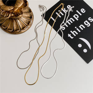 Wenchi S925 Pure Silver Woven Necklace Simple Elegant Niche Design Light Luxury Medieval Vintage <b>Fashionable</b> <b>Sweater</b> <b>Chain</b> - Product Image 4