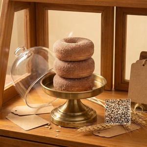 Donut de Canela Simulado de Grado Comercial, Repuesto de Pastelería Falsa para Decoración de Salas de Exhibición de Muebles, Accesorios Profesionales para Estudio de Fotografía - Product Image 3