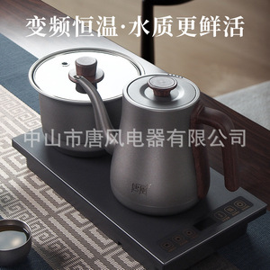 Tetera eléctrica de titanio puro estilo Tang con control de temperatura y apagado automático 215X215X230 mm - Product Image 3