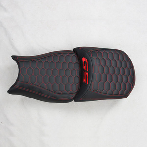 GANE Customized for <strong>BMW</strong> GS Motorcycle Seat Cover Suede Fabric Full Set 2-Piece All-Season Anti-Slip Thick Protection - Product Image 1