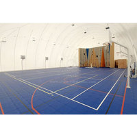 Dôme de piscine intérieur gonflable géant sur mesure, à structure pneumatique, garantie 15 ans, couleur personnalisée, sports personnalisés