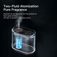 Diffuseur de parfum multifonctionnel SCENTA en gros, OEM, USB, affichage de l'heure, diffuseur d'arômes sans eau pour la décoration de la maison et du salon