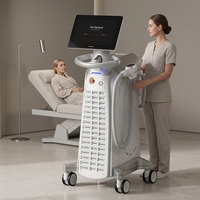Magic Plus 5-en-1 : Appareil d'épilation corporelle à taille de spot réglable pour usage domestique, longueurs d'onde OEM pour usage commercial avec refroidissement ICE