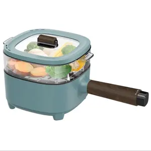 Long Handle Household Multifunktions-Reiskocher Elektro-Multi-Hot-Pot Edelstahl-Nudel kocher Hot-Pot-Kocher