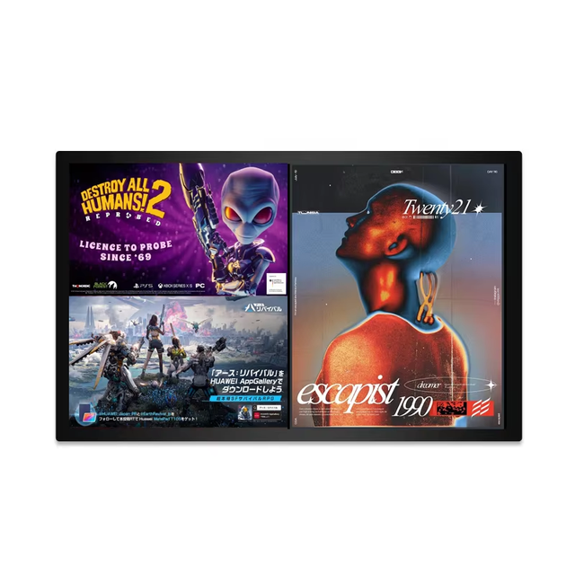 HONGNUO Premium Grade Commercial Advertising Display 4k 178° 1920*1080 Outdoor Wall-mounted Waterproof LCD Digital Signage Panel