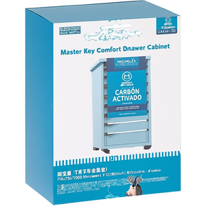Fami Master Key Comfort <b>Drawer</b> Cabinet 7 <b>Drawers</b> 714x726x1000 Mm Anthracite Grey Ral7016 <b>Tool</b> Storage - Product Image 2